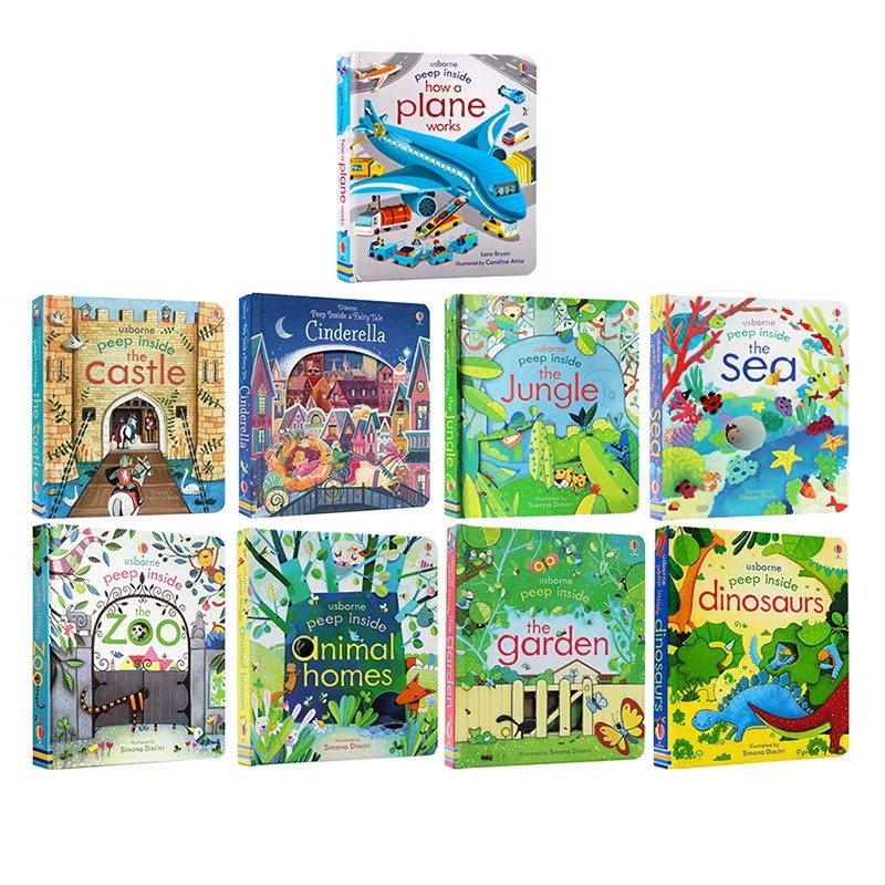 Kids Education Age - Buku Peep Inside Usborne buku gambar
