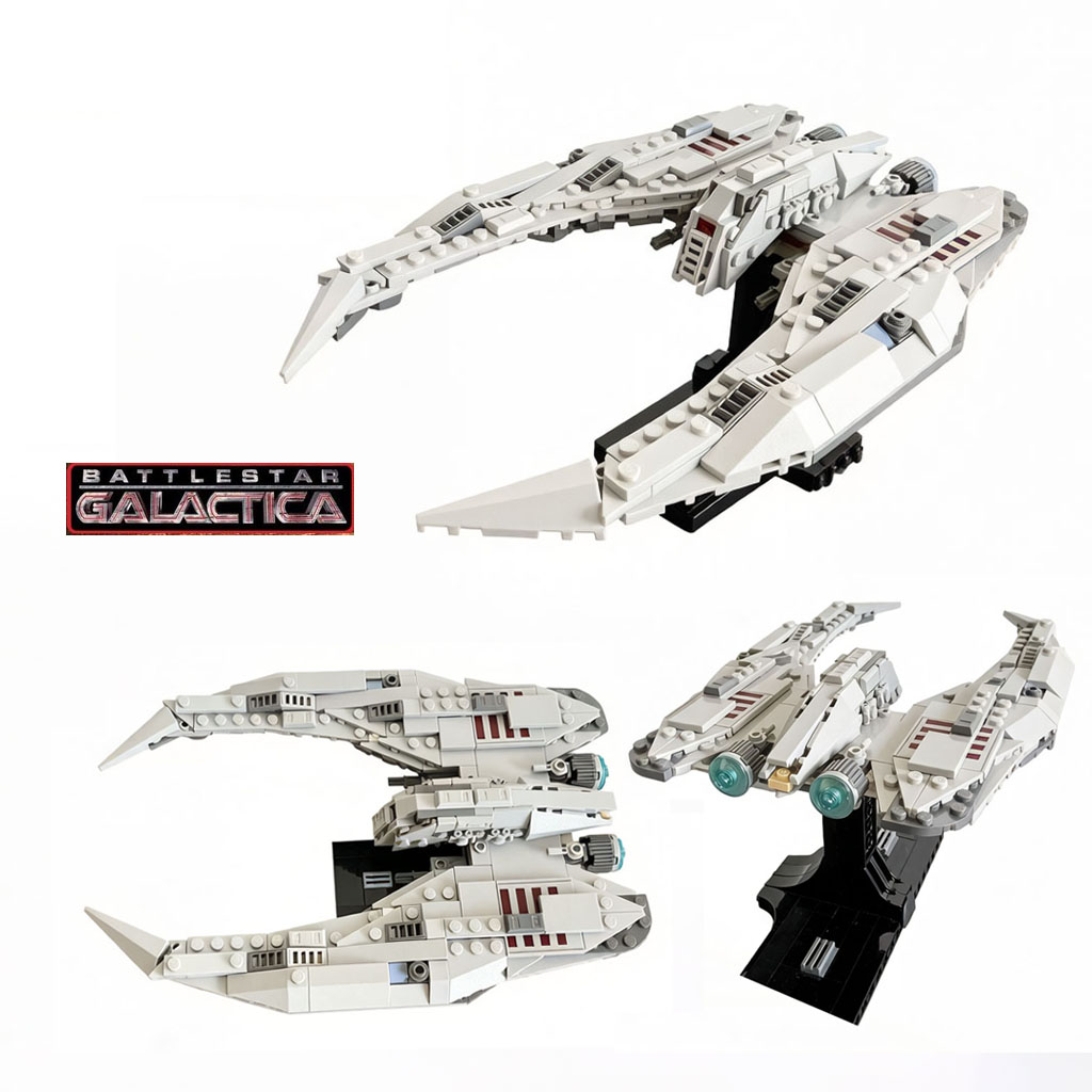 Kids Education Pdf - BARU 314PCS MOC Battlestar Galactica Cylon