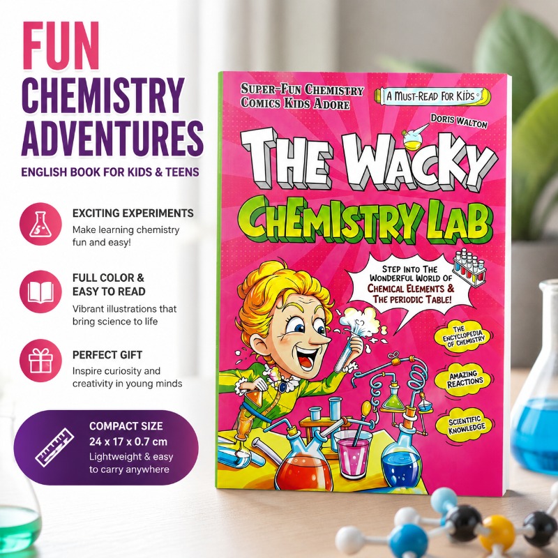 Kids Education Age - Buku Komik Lab Kimia Aneh Buku
