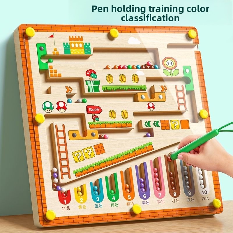 Human Body Puzzle - Mainan Edukasi Pembelajaran Labirin Warna dan