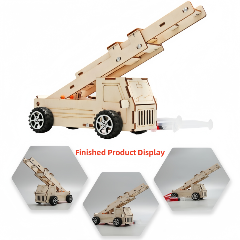 Kids Education Tools - Kit Model Truk Pemadam Kebakaran Tangga