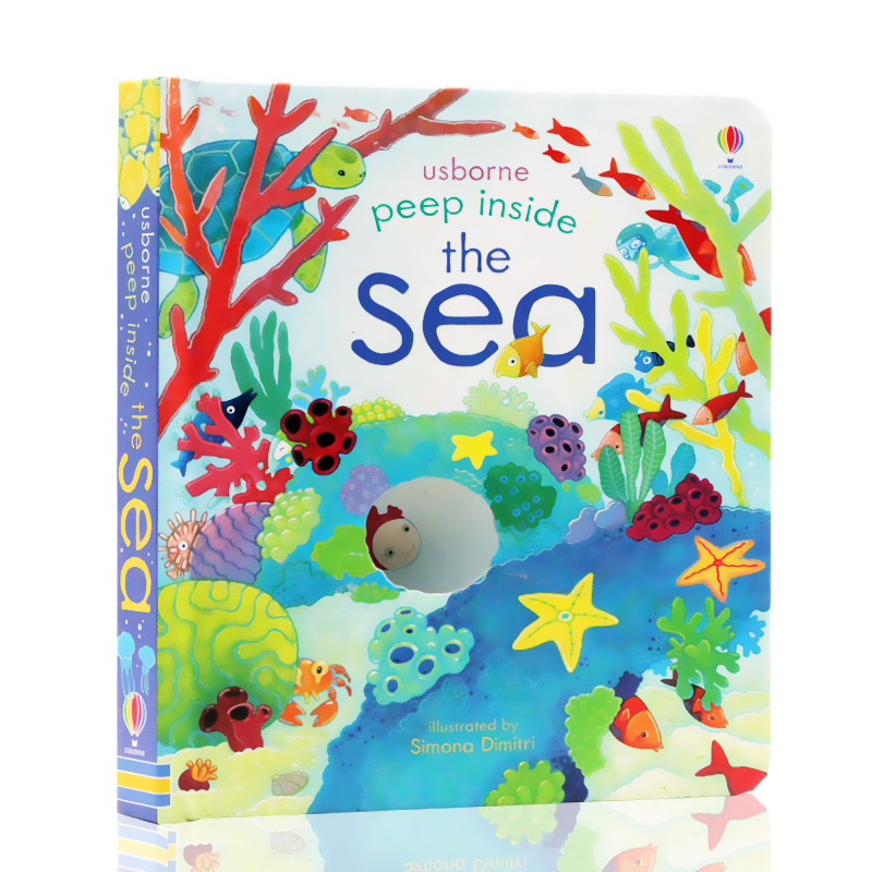 Buku Peep Inside Usborne buku  - Kids Education Age ulasan dan harga