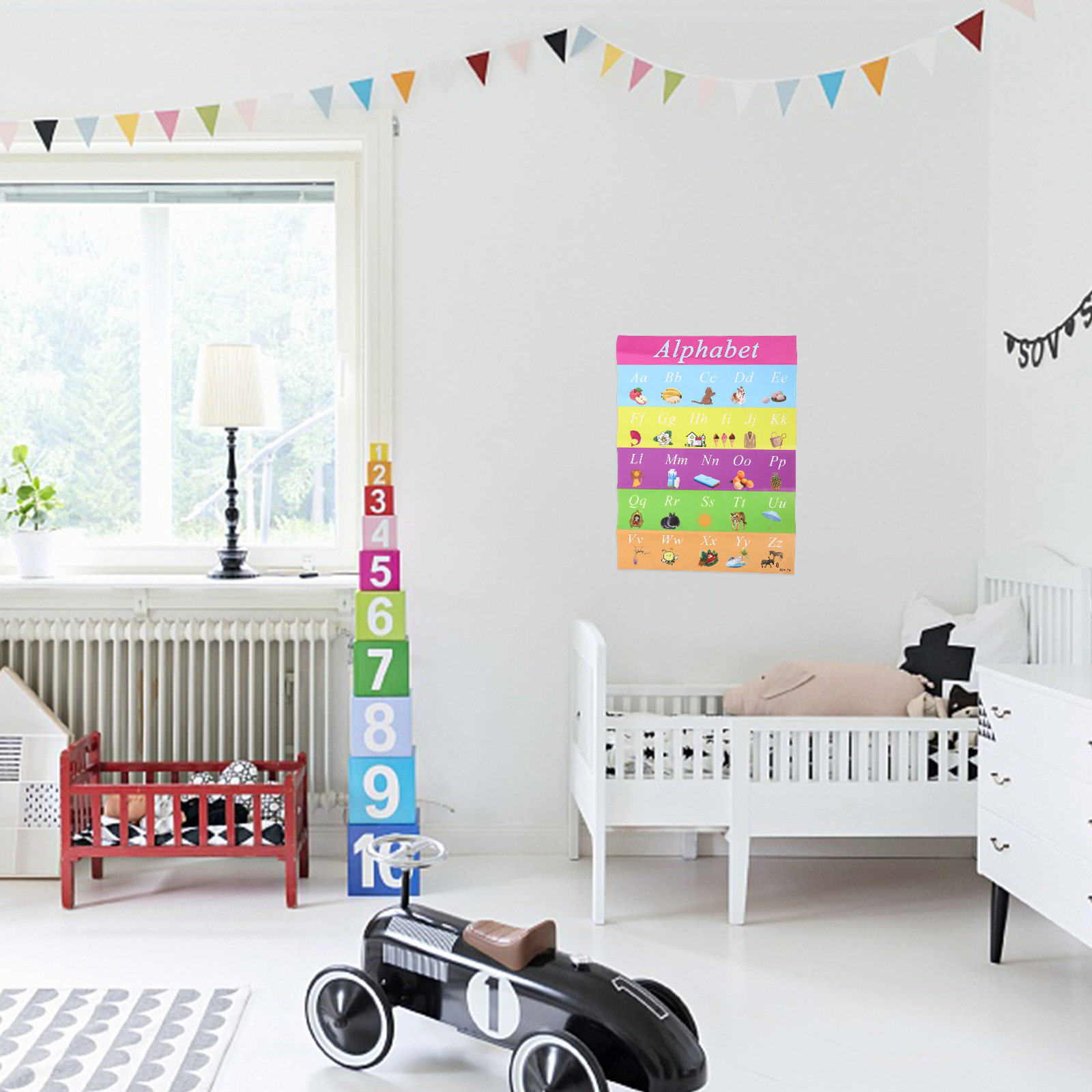 Poster Pendidikan Awal 30x40cm - Kids Educational Posters ulasan dan harga