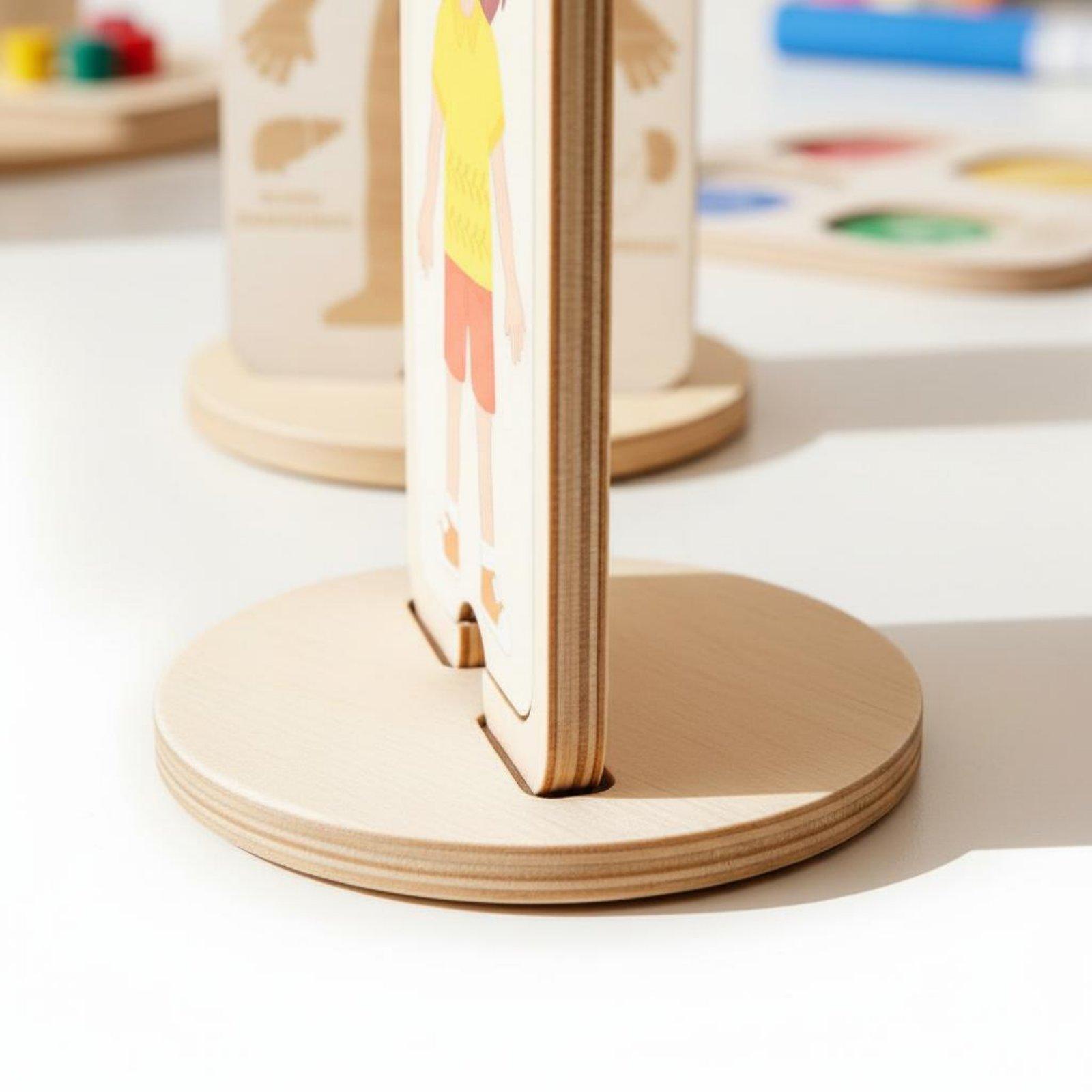 Mainan Puzzle Kayu Edukatif un - Human Body Puzzle ulasan dan harga