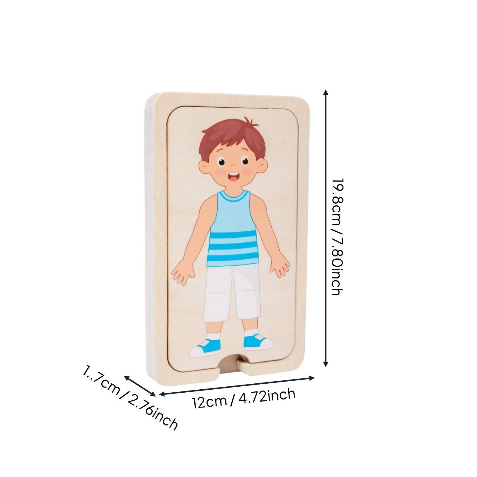 Mainan Puzzle Kayu Edukatif un - Human Body Puzzle ulasan dan harga