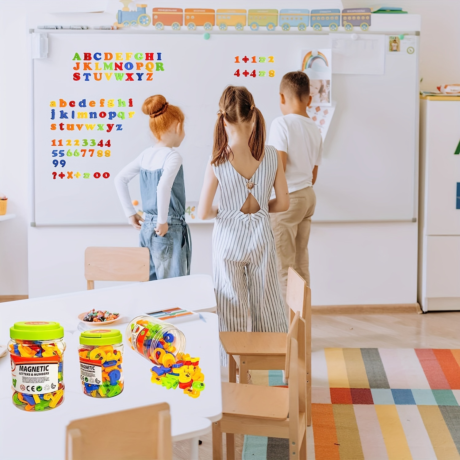78 PCS Huruf dan Angka Magneti - Kids Education Alphabet Numbers ulasan dan harga