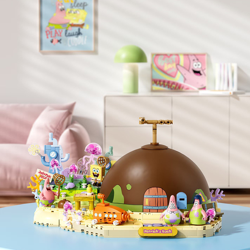 Set Blok Bangunan Spongebob Pa - Kids Education Toys ulasan dan harga