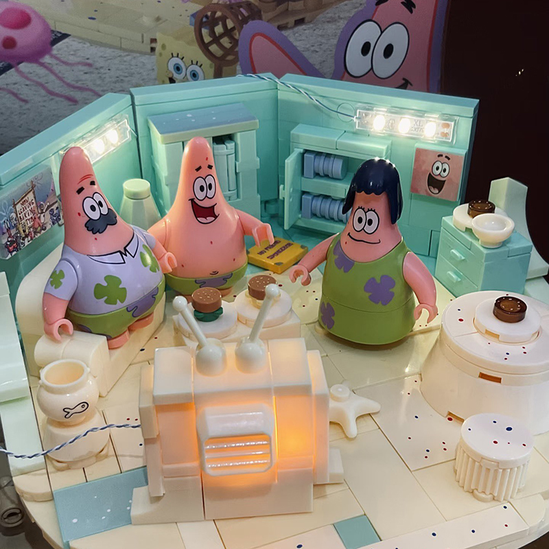 Set Blok Bangunan Spongebob Pa - Kids Education Toys ulasan dan harga