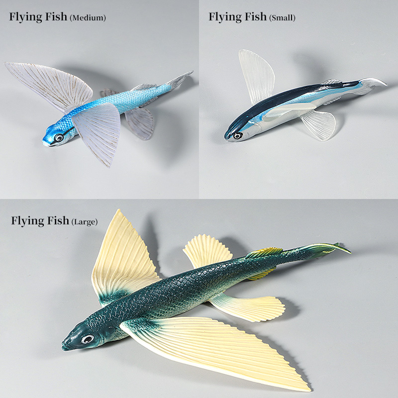 Set Figur Aksi Ikan Terbang Du - Kids Education World ulasan dan harga