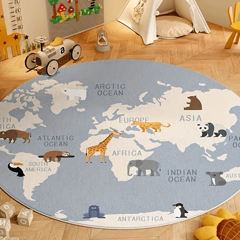 Karpet Peta Dunia Anak-anak, A - Kids Education World ulasan dan harga