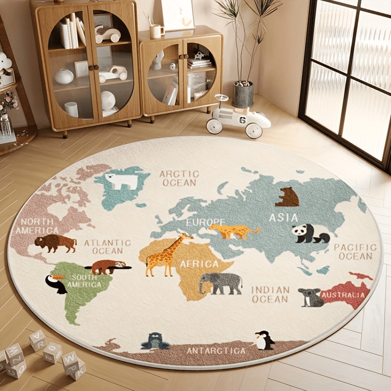Karpet Peta Dunia Anak-anak, A - Kids Education World ulasan dan harga