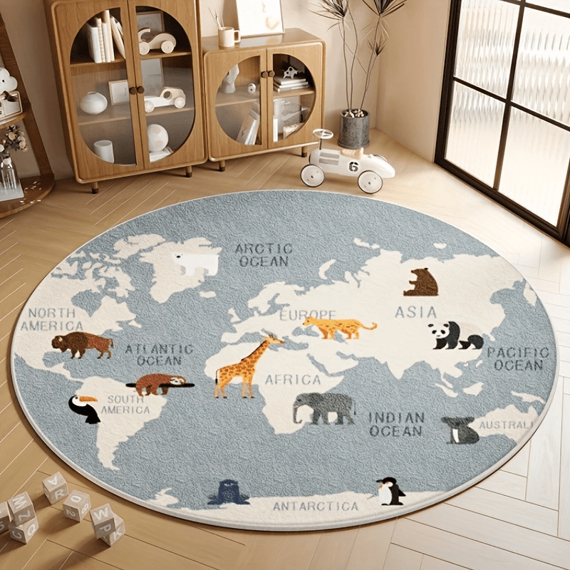 Karpet Peta Dunia Anak-anak, A - Kids Education World ulasan dan harga