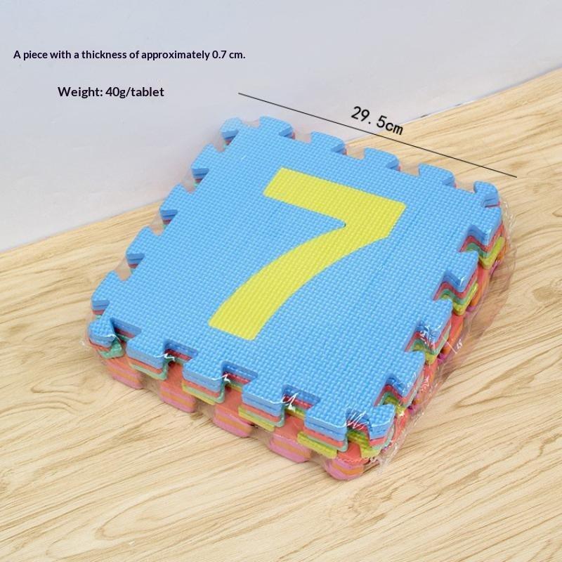 Matras Puzzle Busa PE Non-Toks - Kids Education Alphabet Numbers ulasan dan harga
