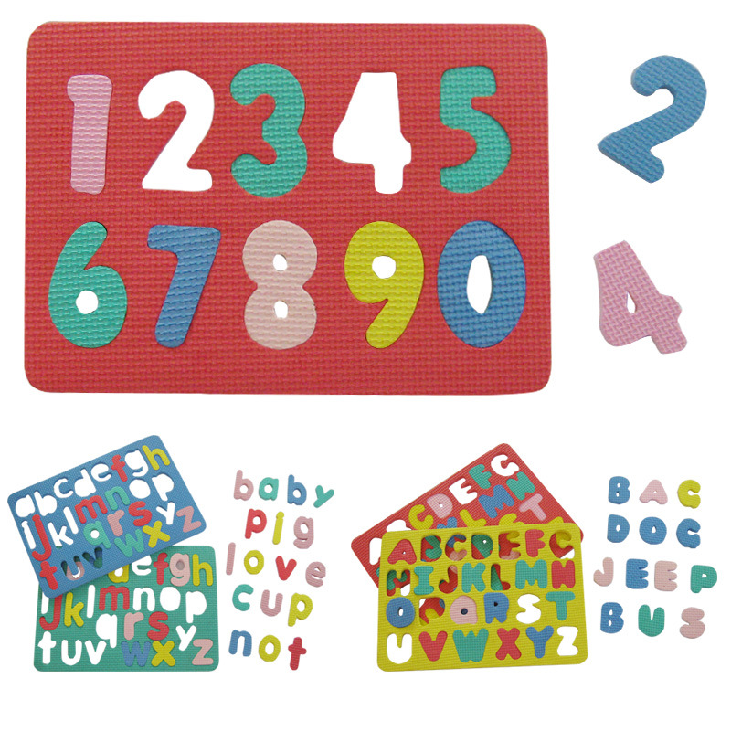 Mainan edukasi anak belajar pr - Kids Education Alphabet Numbers ulasan dan harga