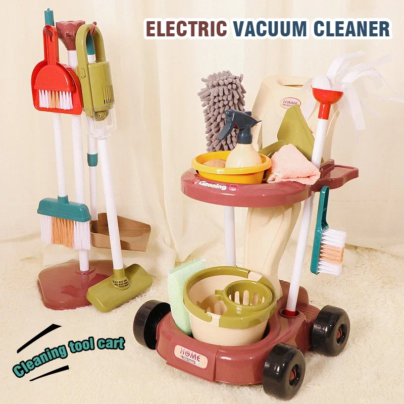 Set Mainan Alat Pembersih Ruma - Kids Education Tools ulasan dan harga