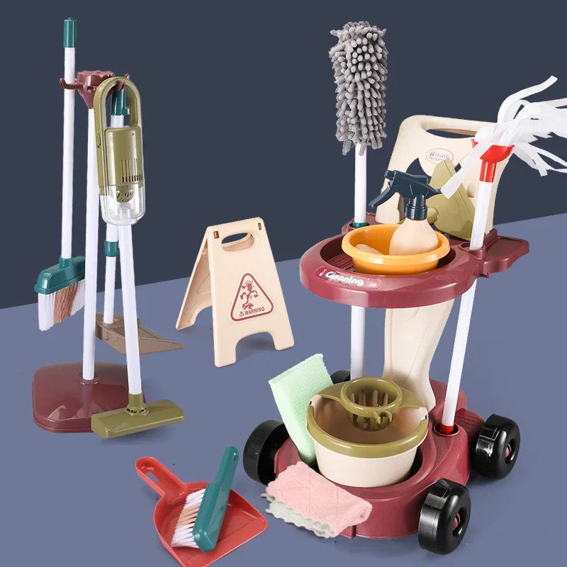 Set Mainan Alat Pembersih Ruma - Kids Education Tools ulasan dan harga
