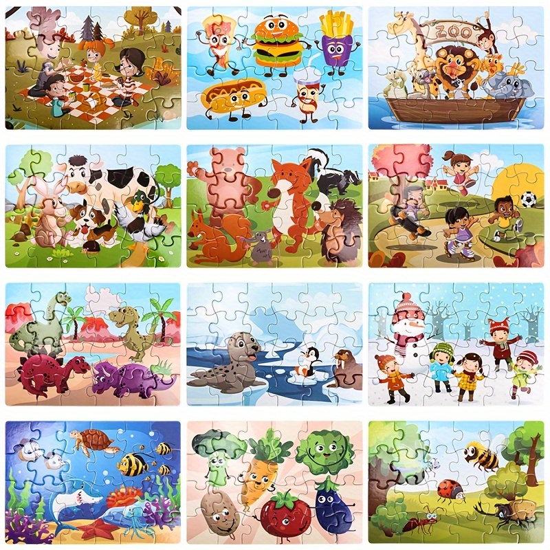 Teka-Teki Edukasi Anak 12 Set, - Human Body Puzzle ulasan dan harga