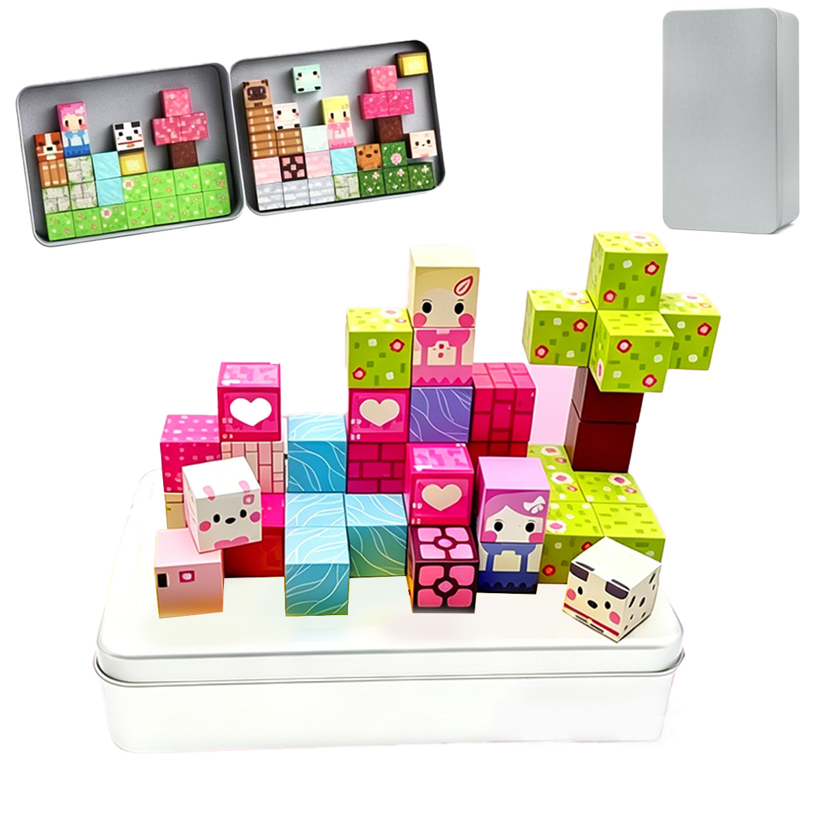 Mainan Blok Bangunan Magnetik  - Kids Education World ulasan dan harga