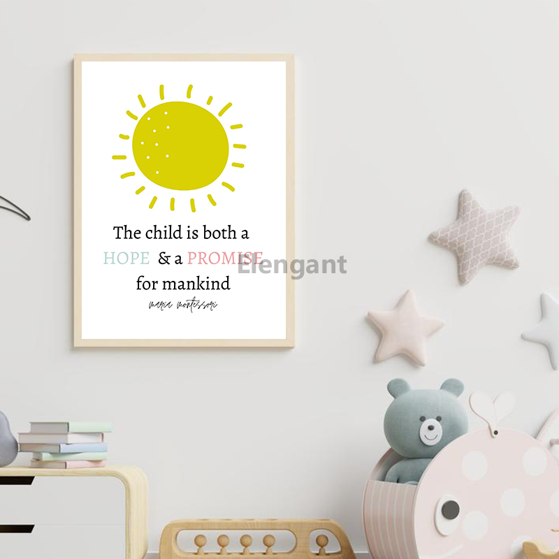 Bermain Adalah Karya Anak-anak - Kids Educational Posters ulasan dan harga