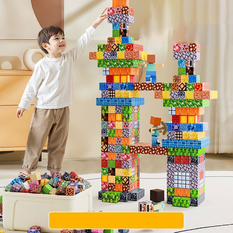 Mine World Blok Bangunan Magne - Kids Education World ulasan dan harga