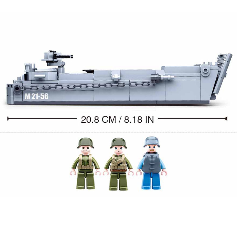 Sluban WW2 US militer Higgins  - Kids Education World ulasan dan harga