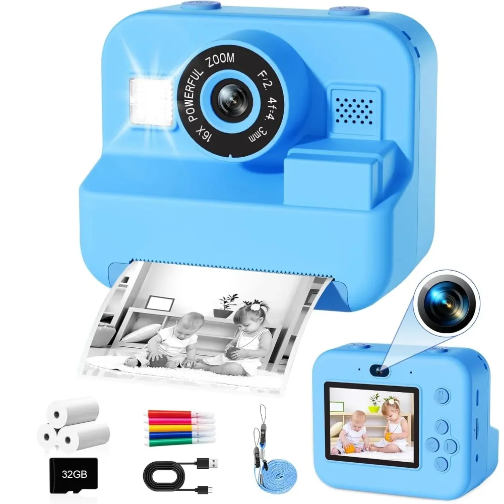 Kamera anak cetak instan kartu - Kids Education Images ulasan dan harga
