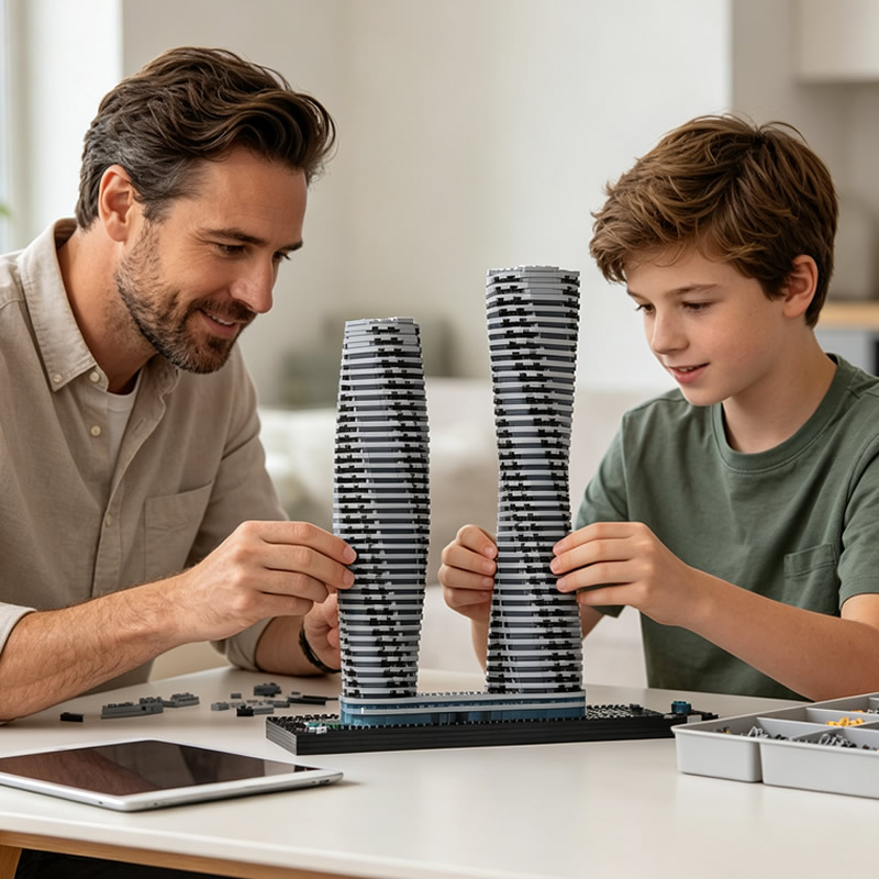 Balok Bangunan MOC Kanada Onta - Kids Education World ulasan dan harga